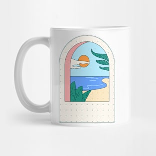 Window illustration Mug